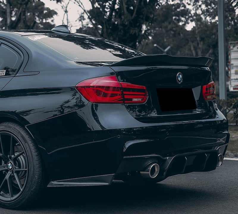 CARBON FIBER GEEX REAR DIFFUSER FOR THE BMW F30 - 335I & 340I