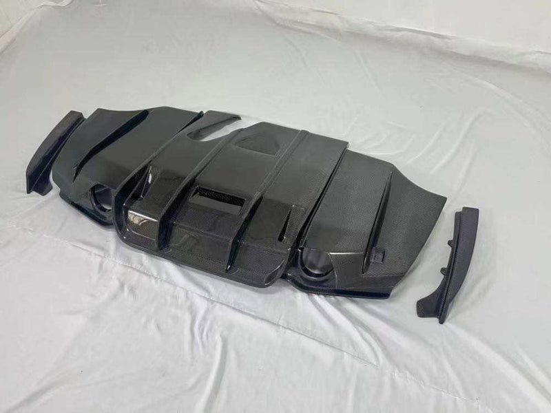 CARBON FIBER GEEX REAR DIFFUSER FOR THE BMW F30 - 335I & 340I