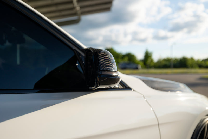 BMW F Chassis Carbon Mirror Caps M Style