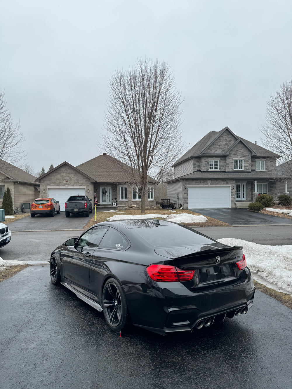 PSM Style Carbon Fiber Side Skirts - BMW F82 M4