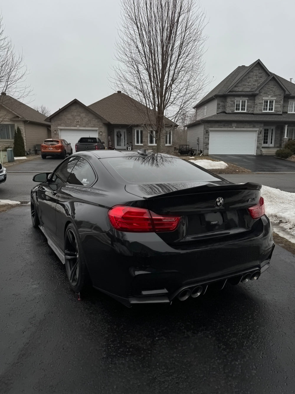 PSM Style Carbon Fiber Side Skirts - BMW F82 M4