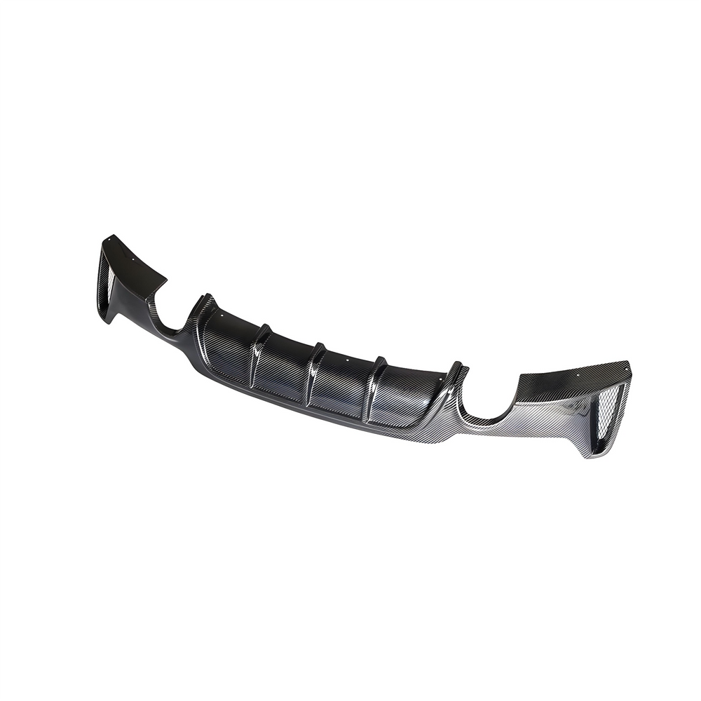 MP Style Carbon Fiber Dual Exhaust Diffuser - BMW F32 / F33 / F36 4 Series