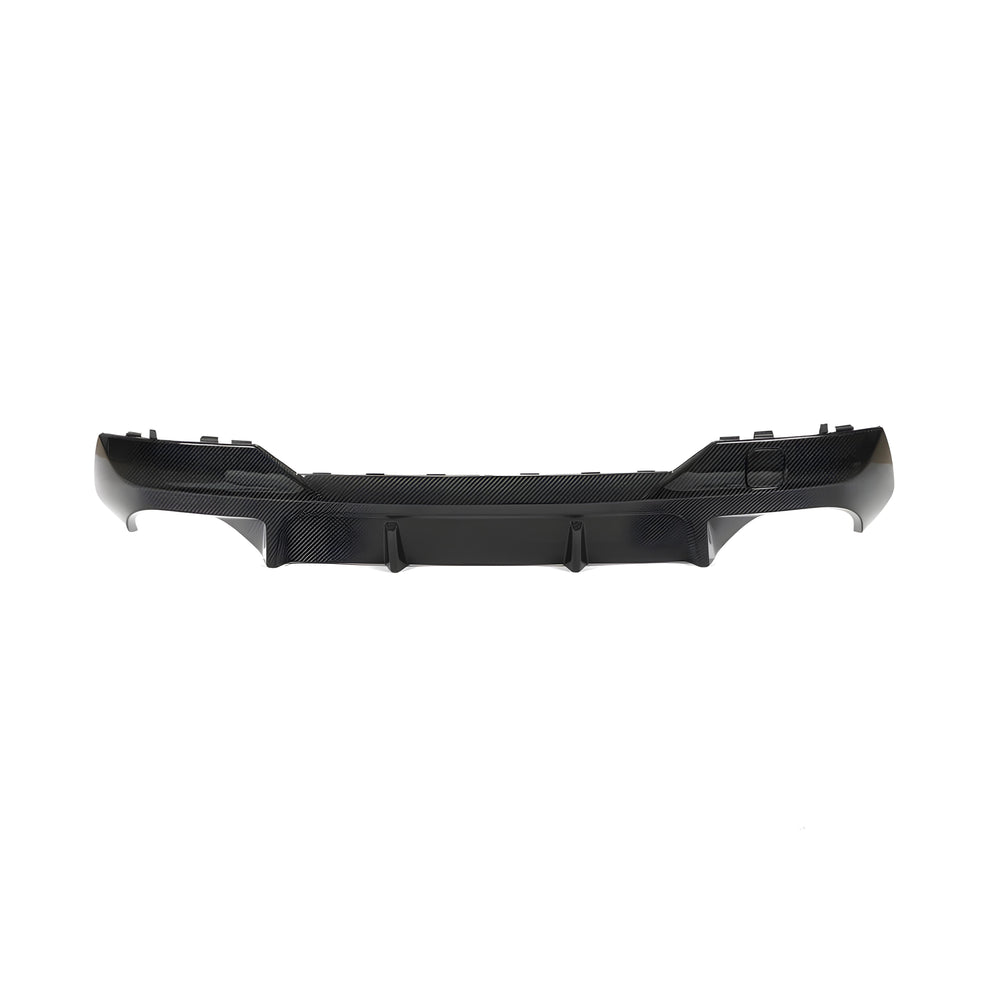 V1 Style Dry Carbon Fiber Rear Diffuser - G22 4 Series 4 Series