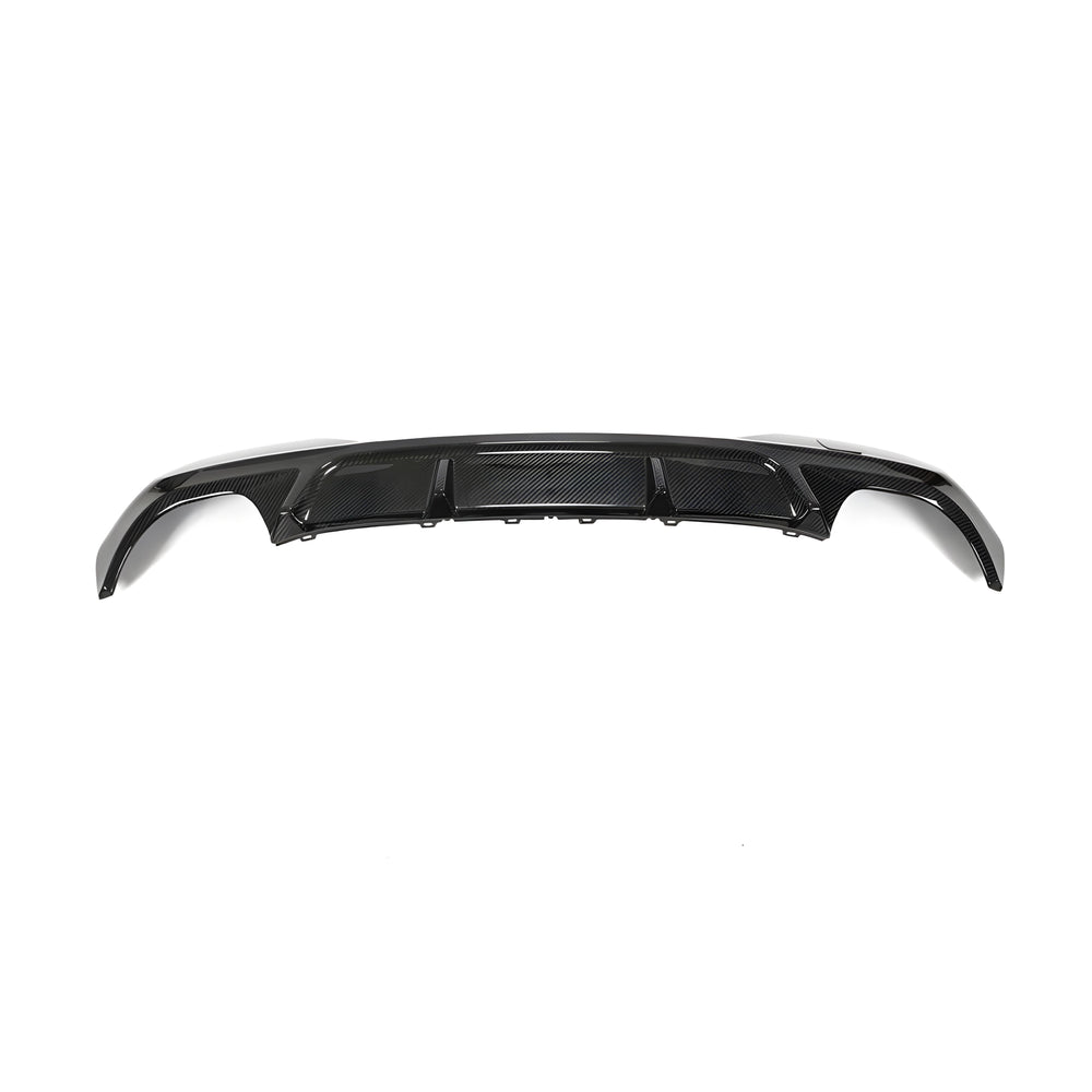 V1 Style Dry Carbon Fiber Rear Diffuser - G22 4 Series 4 Series