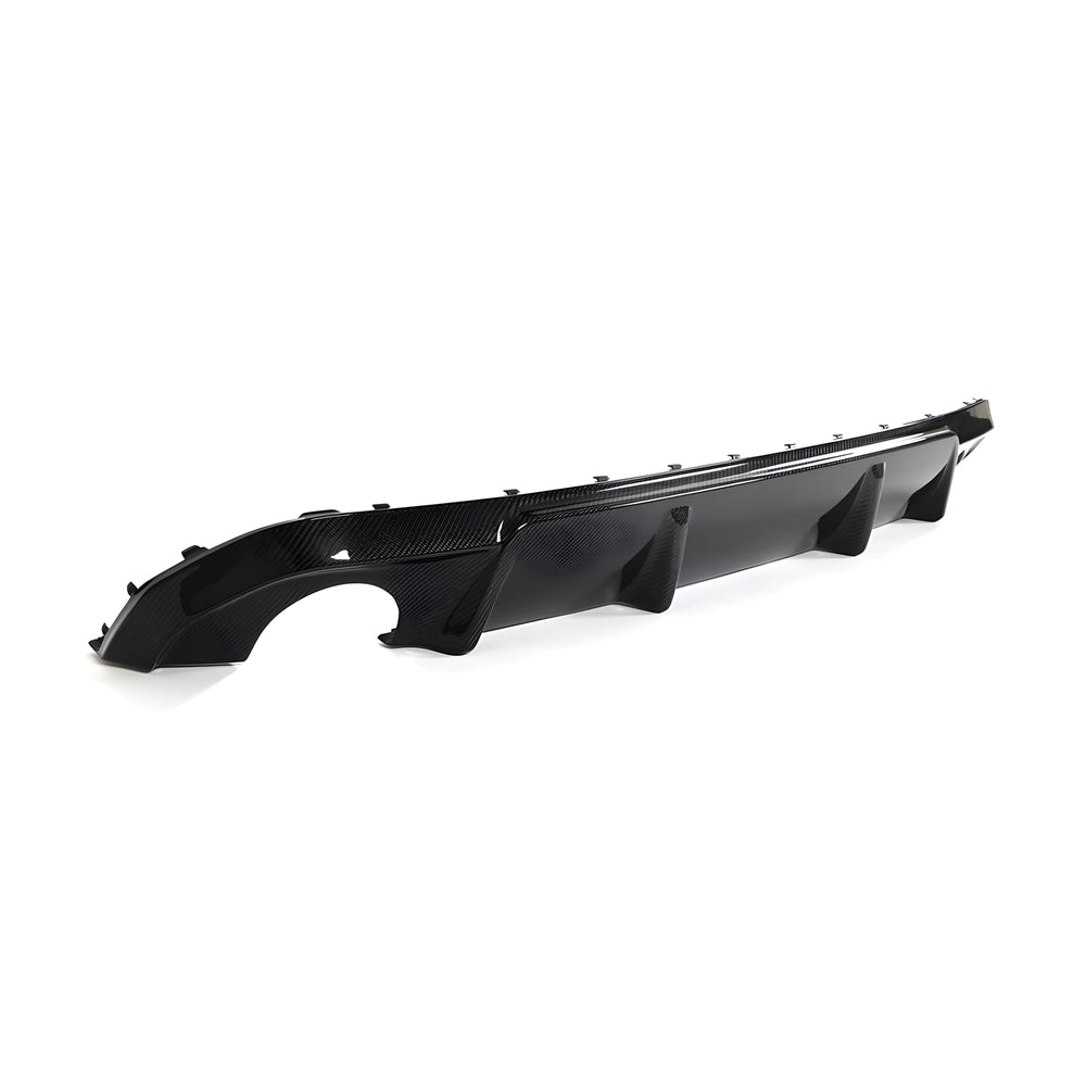 M Style Carbon Fiber Rear Diffuser - BMW G26 4 Series