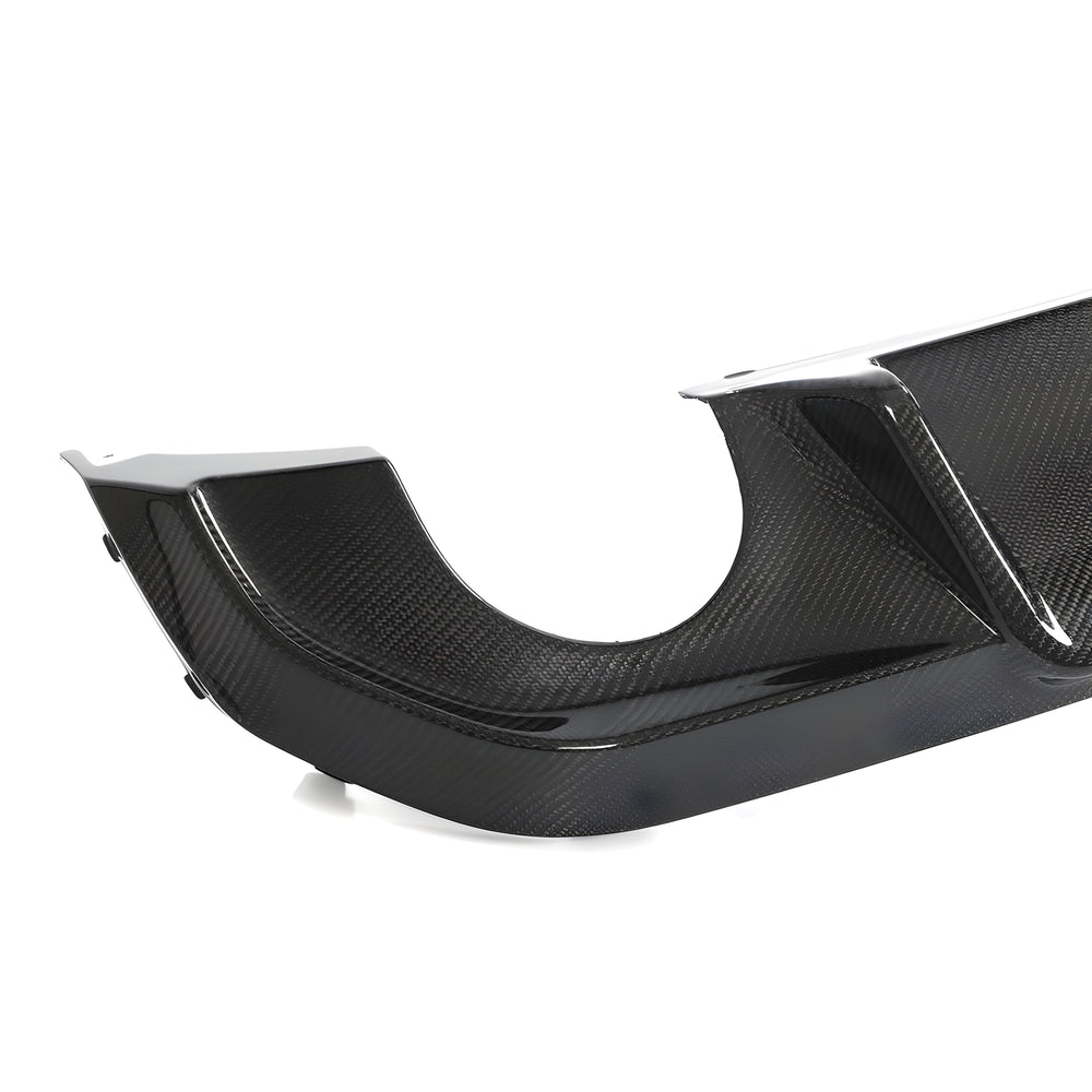 M Style Carbon Fiber Rear Diffuser - BMW G26 4 Series