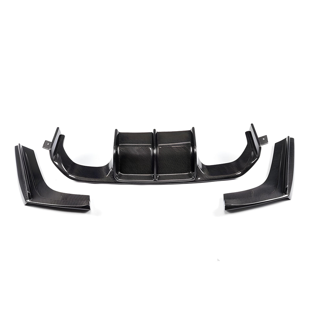 V Style Carbon Fiber Rear Diffuser - BMW F80 M3 & F82/F83 M4