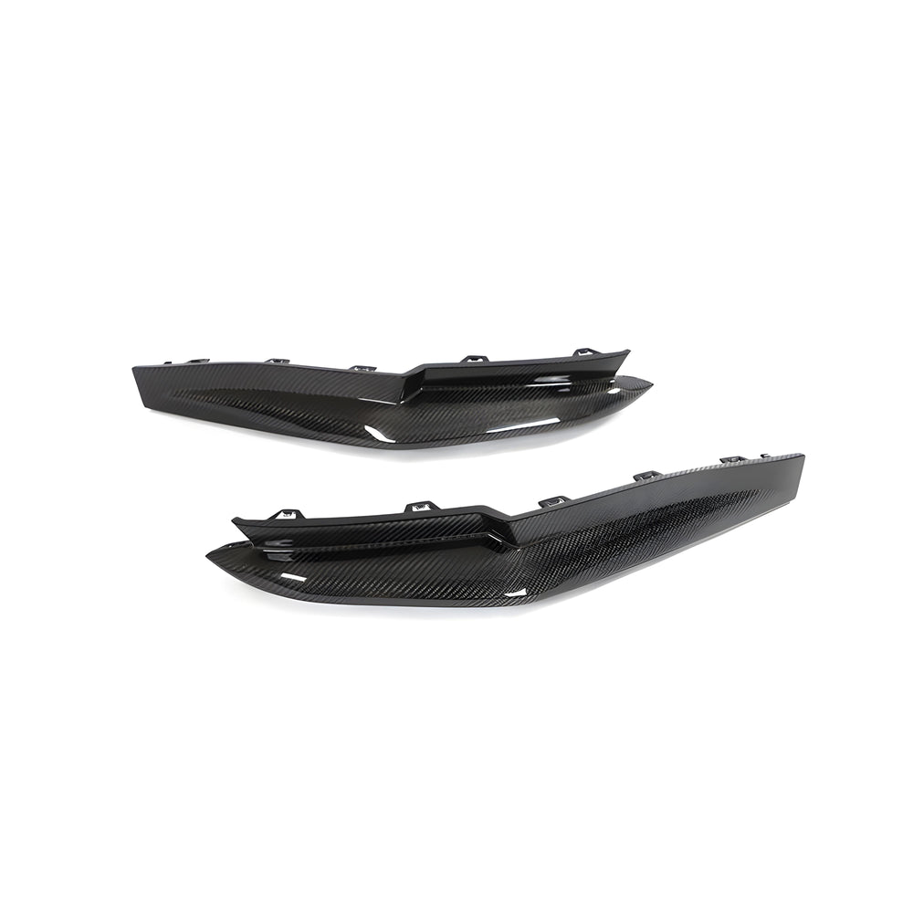 Dry Carbon Fiber Rear Canard Splitters - BMW G80 M3