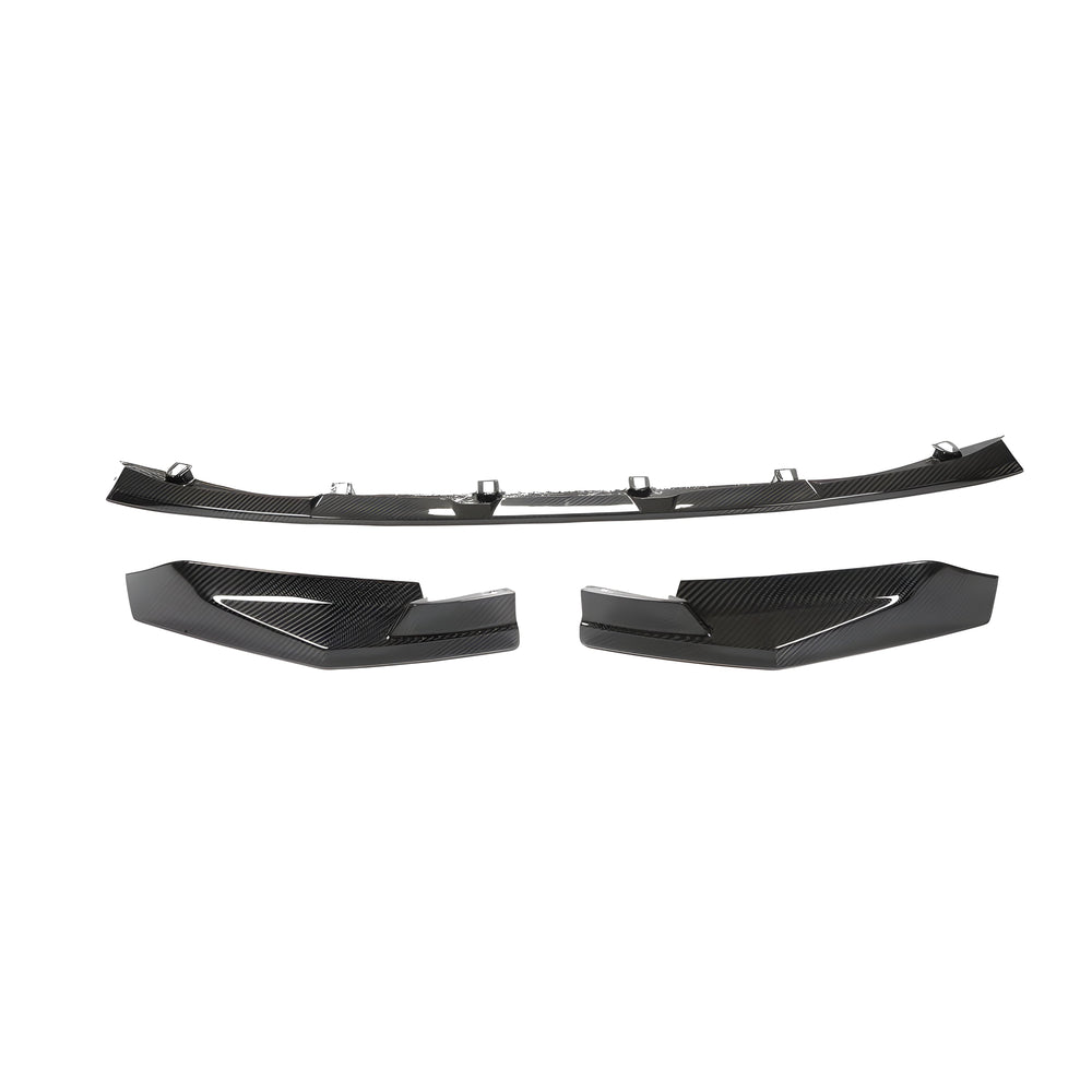 Dry V2 Style Carbon Fiber Front Lip - BMW G80 M3 & G82 M4