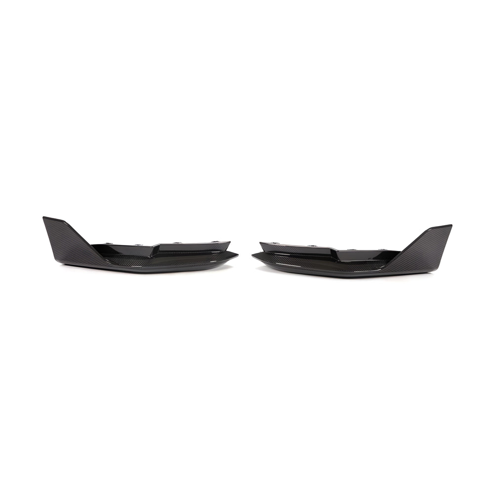 MP Style Carbon Fiber Rear Canard Splitters - BMW G80 M3