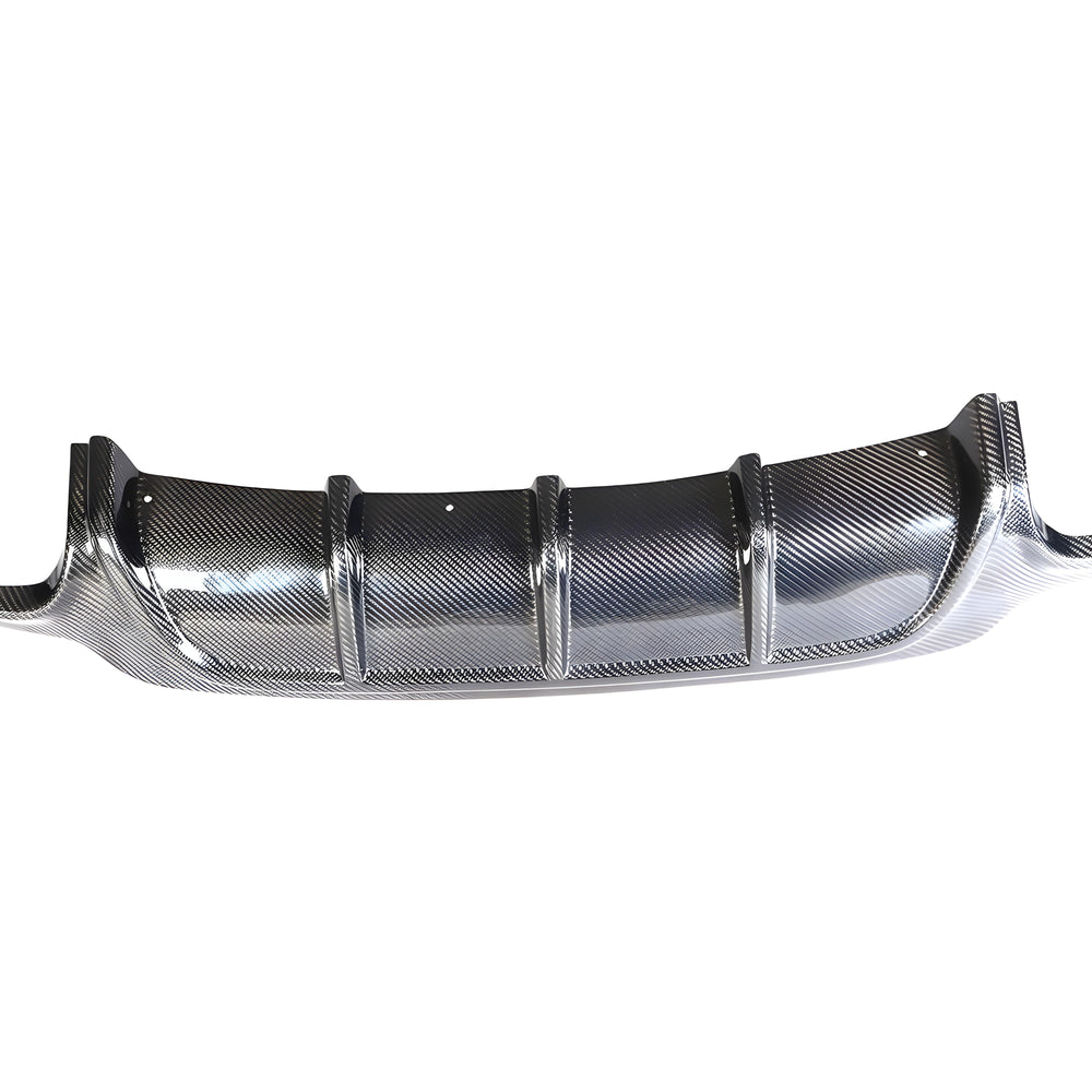 MP Style Carbon Fiber Dual Exhaust Diffuser - BMW F32 / F33 / F36 4 Series