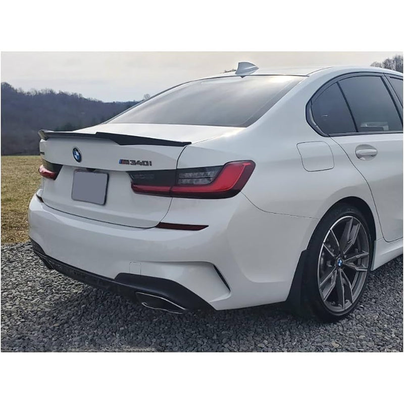 M4 Style High Kick Carbon Fiber Spoiler - BMW G20 3 Series / G80 M3