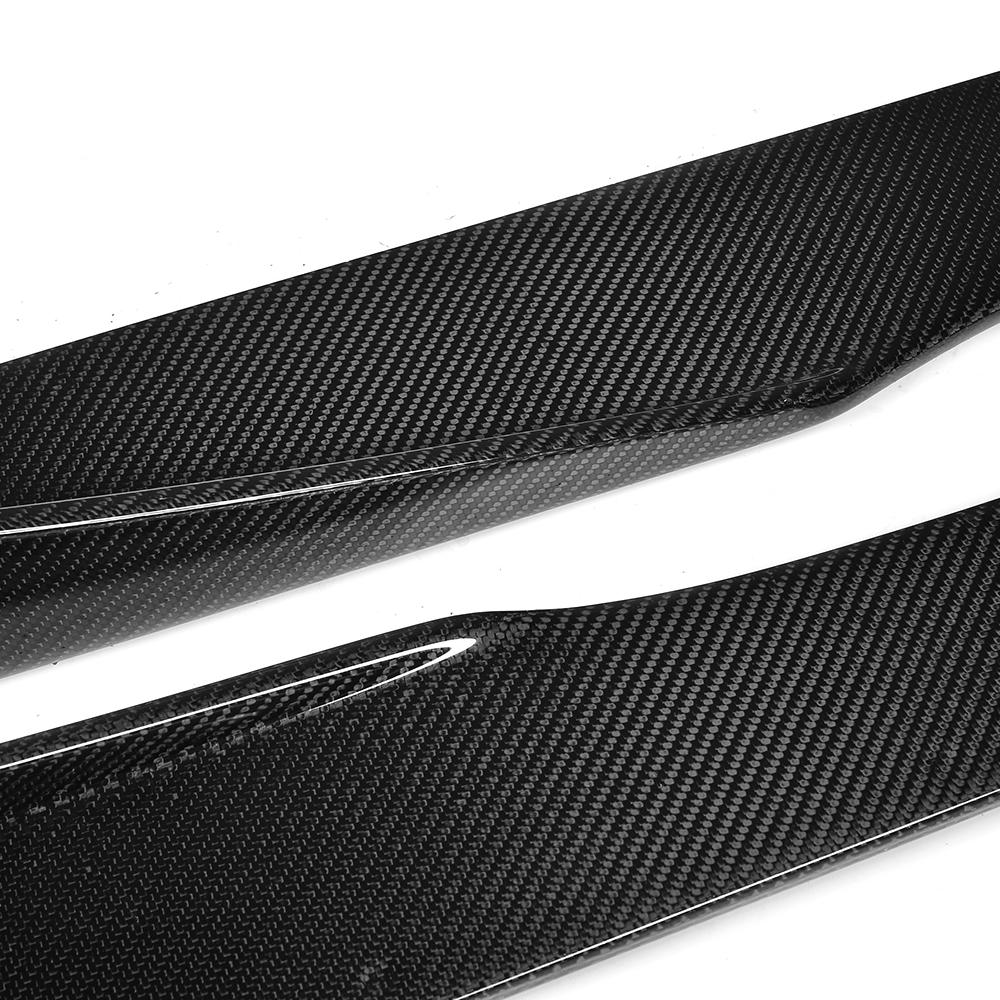 BMW F87 M2  - Carbon Fiber Side Skirt Extensions