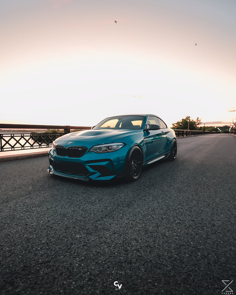 Carbon Fiber CS Front Lip - BMW F87 M2 Competition