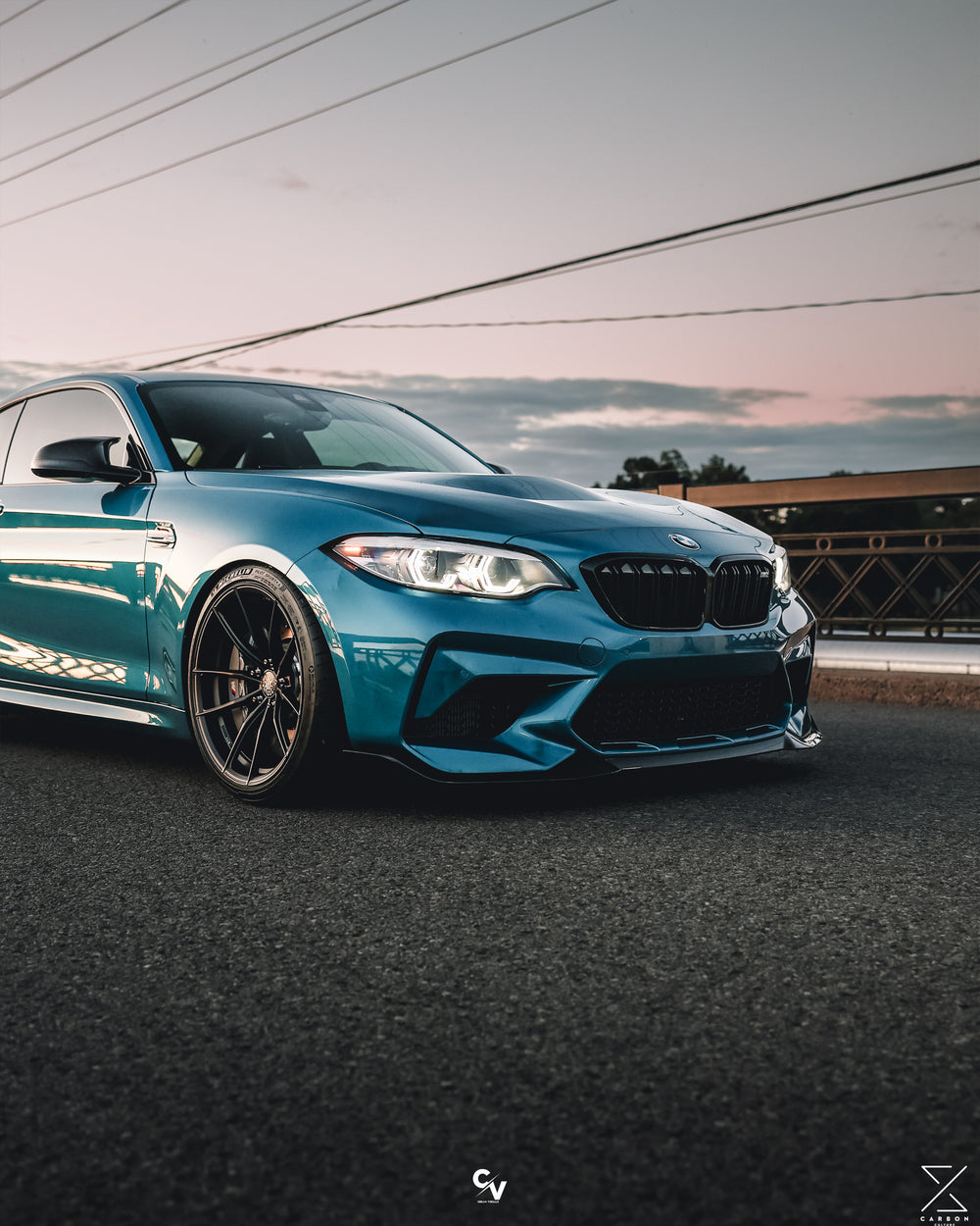 Carbon Fiber CS Front Lip - BMW F87 M2 Competition