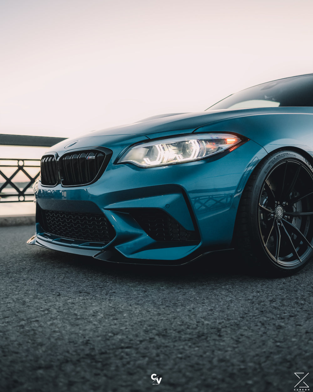 Carbon Fiber CS Front Lip - BMW F87 M2 Competition