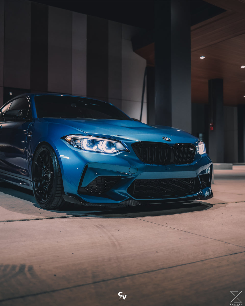 Carbon Fiber CS Front Lip - BMW F87 M2 Competition