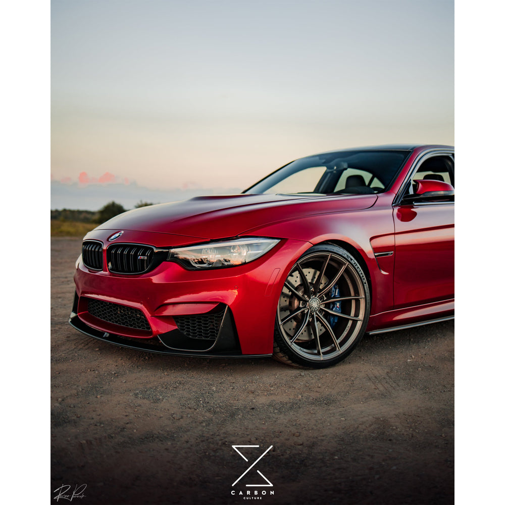 MP Style Dry Carbon Fiber Front Lip - BMW F80 M3 & F82/F83 M4