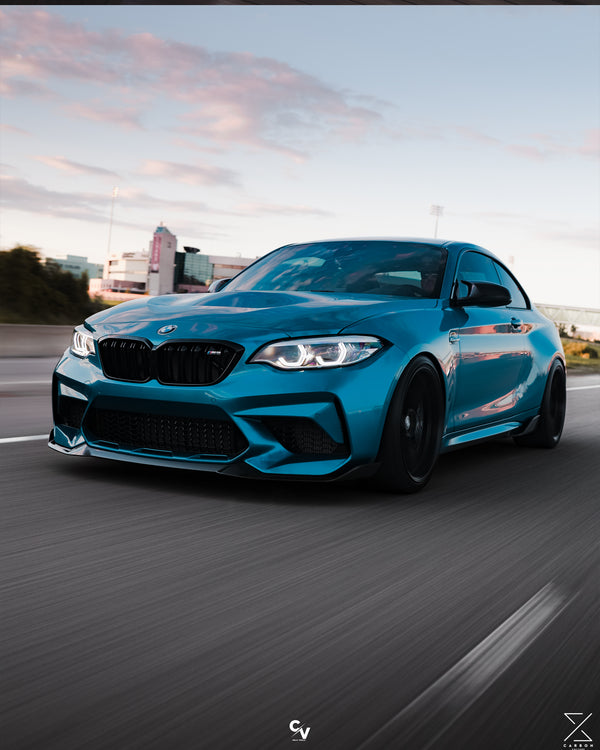 Carbon Fiber CS Front Lip - BMW F87 M2 Competition