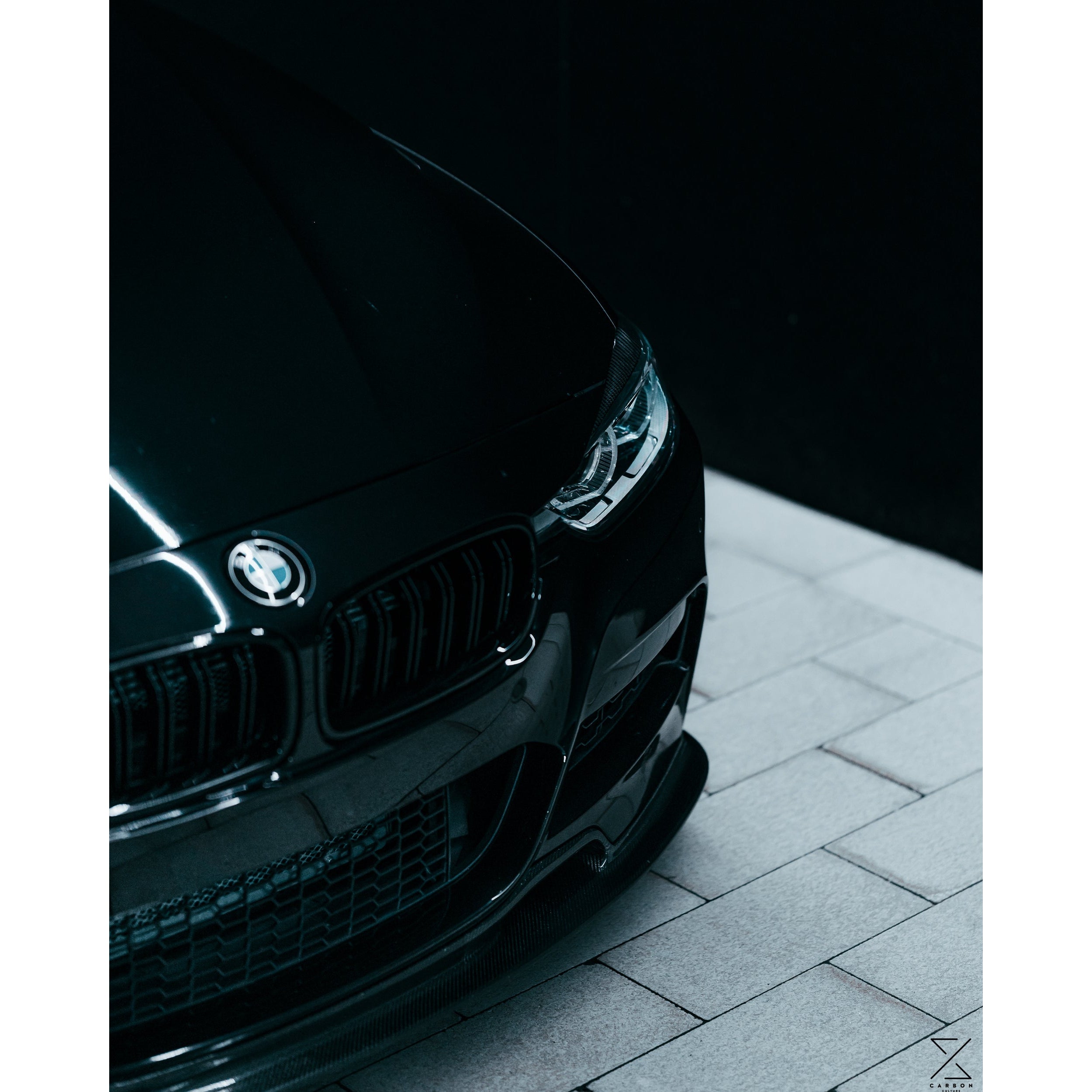Varis Carbon Fiber Front Lip - BMW F30 3 Series – Carbon Culture