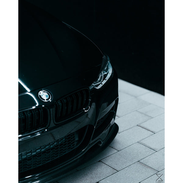 Varis Carbon Fiber Front Lip - BMW F30 3 Series