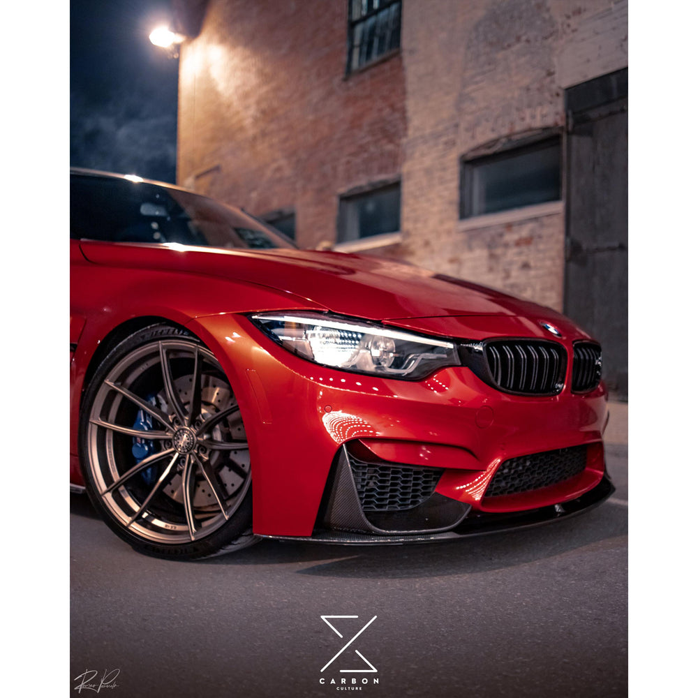 MP Style Dry Carbon Fiber Front Lip - BMW F80 M3 & F82/F83 M4