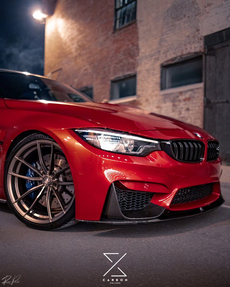 Carbon Fiber Performance Style Front Lip - BMW F80 M3 / F82 M4