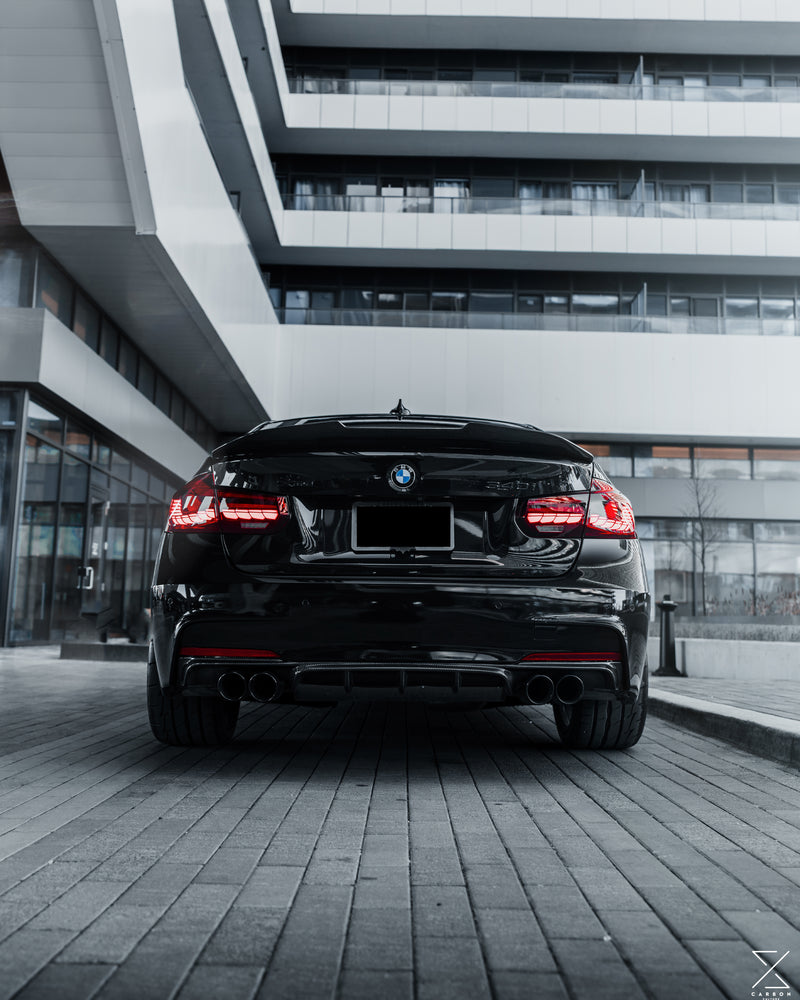 PSM Style High Kick Carbon Fiber Spoiler - BMW F30 3 Series / F80 M3 –  Carbon Culture
