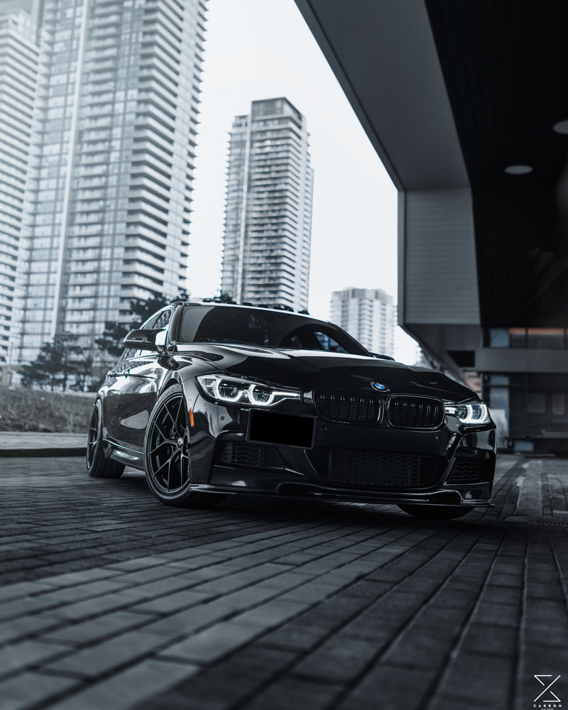 Varis Carbon Fiber Front Lip - BMW F30 3 Series